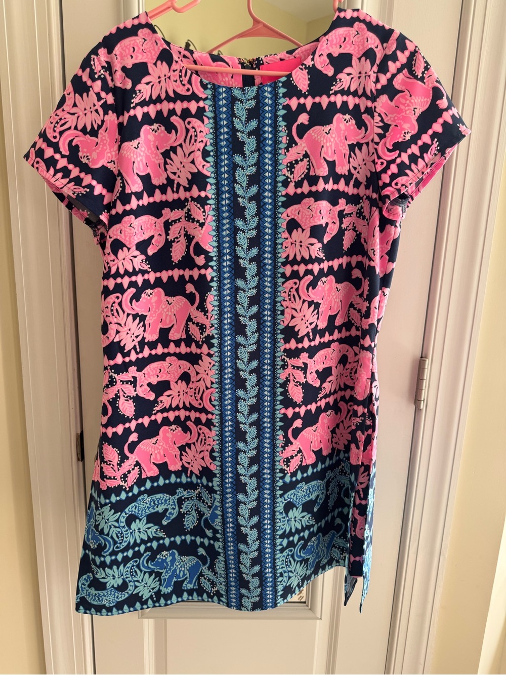 Lilly Pulitzer Blanca Romper High Tide Print. NWOT - Picture 5 of 5